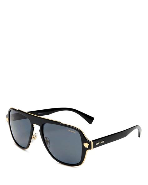 versace 56mm flat top sunglasses